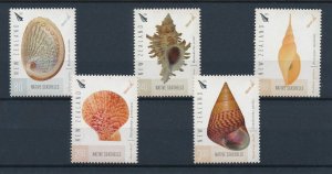 [111939] New Zealand 2015 Marine life sea shells snails  MNH
