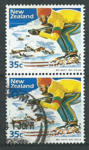 New Zealand SG 1336  pair top no gum no cancel