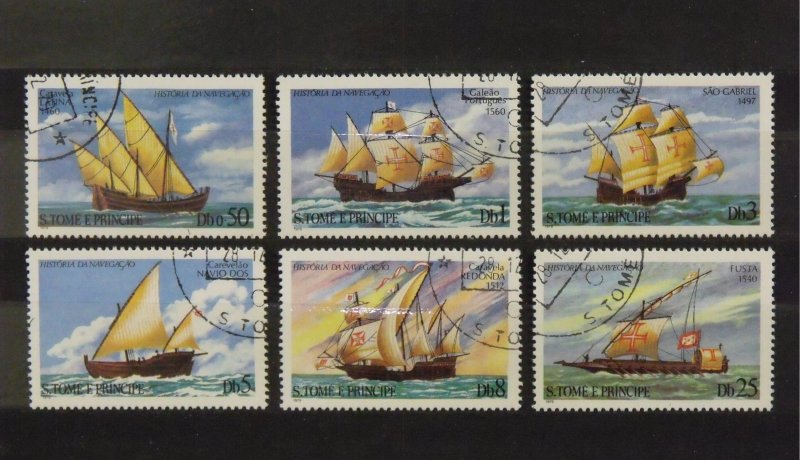 10287   St Thomas/Prince Islands   Used # 534-539           CV$ 9.75