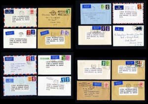 240 Lions Club of the World Covers to Lions International - Shipping Included