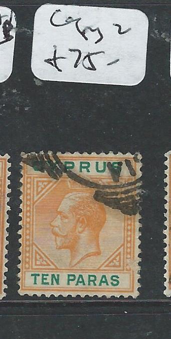 CYPRUS (P0108B) KGV 10 PA SG74AB COPY 2  VFU