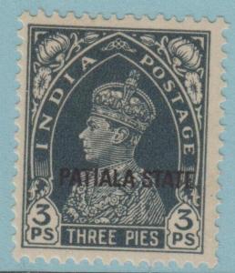 INDIA - PATIALA STATE 80  MINT HINGED OG * NO FAULTS EXTRA FINE! - AQW