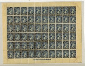 Falkland Islands #15 (SG #30) Mint Fine+ Sheet Of Sixty With Full Imprint