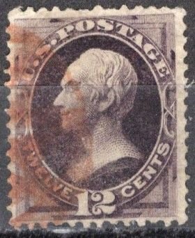 SCOTT 162  USED  SHERWOOD STAMP  A2