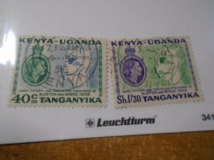 Kenya-Uganda-Tanganyika  #  118-19  used