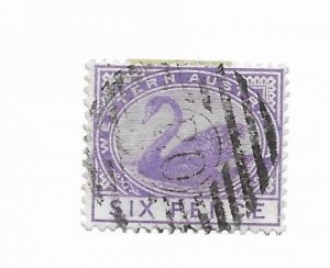 Western Australia #67 Used - CAT VALUE $6.50