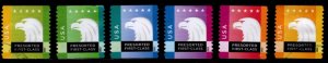 #4585 - 4590 Spectrum Eagle set/6 (Off Paper) - Used