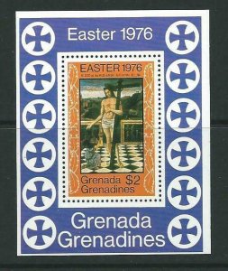 GRENADA GRENADINES SGMS175 1976 EASTER MNH