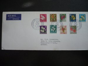 Postal History - New Zealand - Scott# 382-390 - First Day Cover