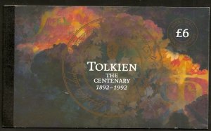 Great Britain 1992 Tolkien Prestige Booklet SG DX14 SC BK157