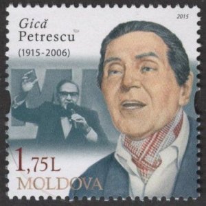 Moldova 869 (mnh) 1.75L Gică Pterescu (2015)