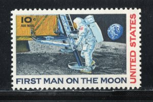 FIRST MAN ON THE MOON ** 1969 APOLLO 11 ** U.S. Postage Stamp MNH