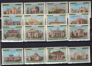 RUSSIA YR 1955,SC 1770-85,MI 1764-79,MNH,AGRICULTURAL FAIR