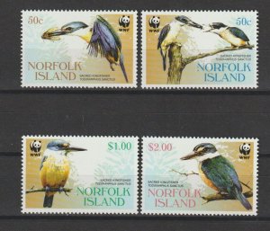 NORFOLK ISLAND 2004 WWF SG 894/7 MNH