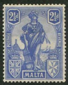 Malta SC# 104 MALTA 2-14/2d MH