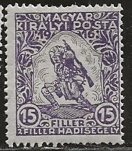 Hungary ^  Scott # B54 - MH