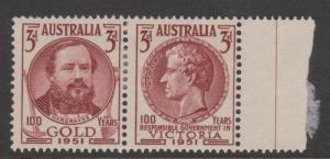 Australia Sc#245a Pair MH