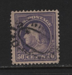 422 VF-XF used neat cancel with rich color cv $ 25 ! see pic !