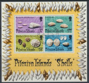Pitcairn Islands  SG MS151  SC# 140a MNH  Shells   see details & scans