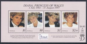 980 Tonga Princess Diana MNH