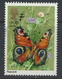 Great Britain SG 1153 - Used - Butterflies