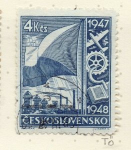 Czechoslovakia 1947 Early Issue Fine Used 4k. NW-149548