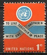 United Nations N.Y.; 1965: Sc. # 146: MNH Single Stamp