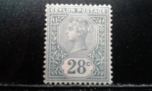 Ceylon #139 mint hinged e191.3133