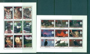 Grenada - Sc# 2447-8. 1995 Sierra Club. MNH Souv. Sheets. $22.00.