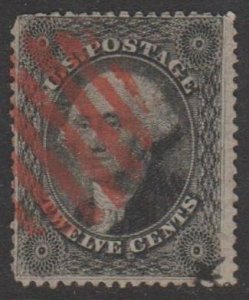 U.S. Scott #36 Washington Stamp - Used Single