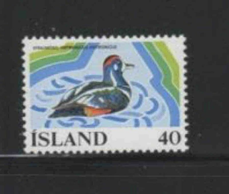 ICELAND #500 1977 WETLANDS CONSERVATION MINT VF NH O.G