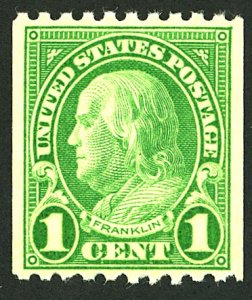 U.S. #604 MINT OG NH