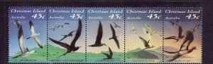 Christmas Is.-Sc#349-unused NH set-Seabirds-1993-