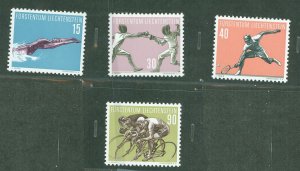 Liechtenstein #320-323 Mint (NH) Single (Complete Set)