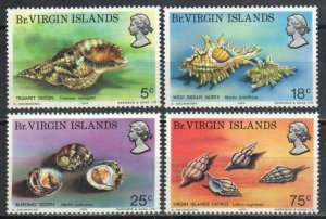 Virgin Islands Stamp 274-277  - Sea Shells