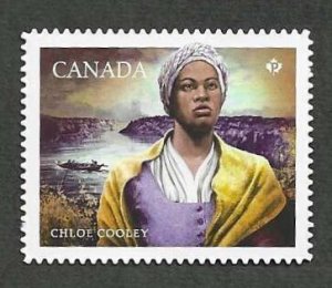 Canada #3371i MNH die cut single, Chloe Coolay, Black History Month issued 2023
