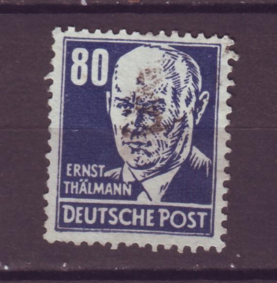 J10930 JL Stamps 1948 Russia ocup,t germany ddr thalmann wmk 292