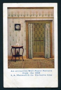 1909 Jenkins & Co. Wallpaper Advertising - Preston,  Iowa to Spragueville, Iowa