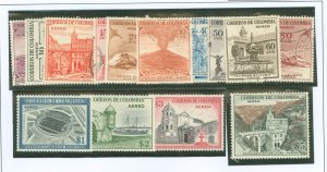 Colombia #C239-C252 Used Single