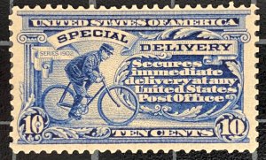 US Stamps- SC# E6 - MOGH - Toned - SCV = $240.00