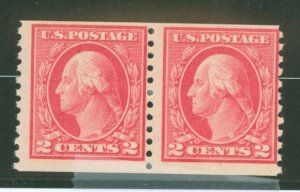 United States #444 Unused Multiple