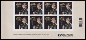 Stamps of the United States 2022 MNH**- Music Icons. Pete Seeger. Lower Block 8.