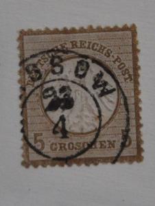 Germany Scott 6 . Scott CV:$87.00. 