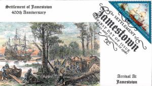 #4136 Jamestown Settlement S & T FDC