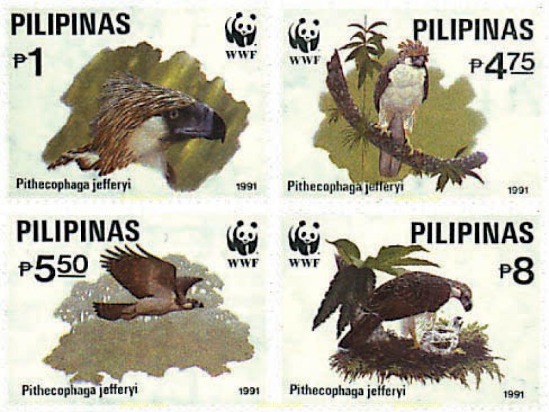 74095 MNH FILIPINAS 1991 AGUILA DE LAS FILIPINAS