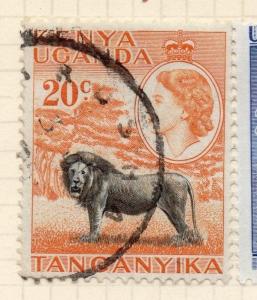 Kenya 1954 Early Issue Fine Used 20c.