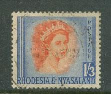 Rhodesia & Nyasaland  SG 10 VFU