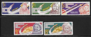 Cuba 775-779 Soviet Space Flights set MNH