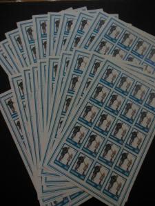 RWANDA : 1981. Scott #1027-34 Paintings Norman Rockwell 400 setsVF MNH Cat $2480