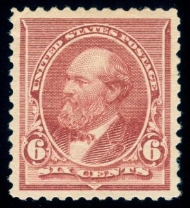 MOMEN: US STAMPS #224 MINT OG H XF-SUP PF CERT